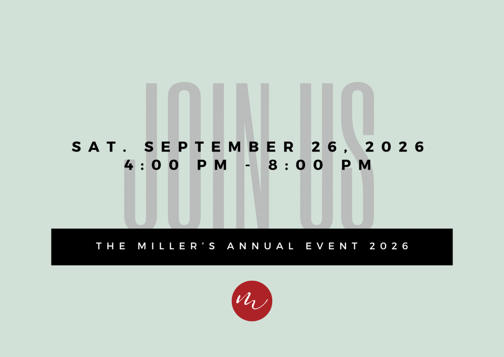 THE MILLER'S ANNUAL EVENT 2026